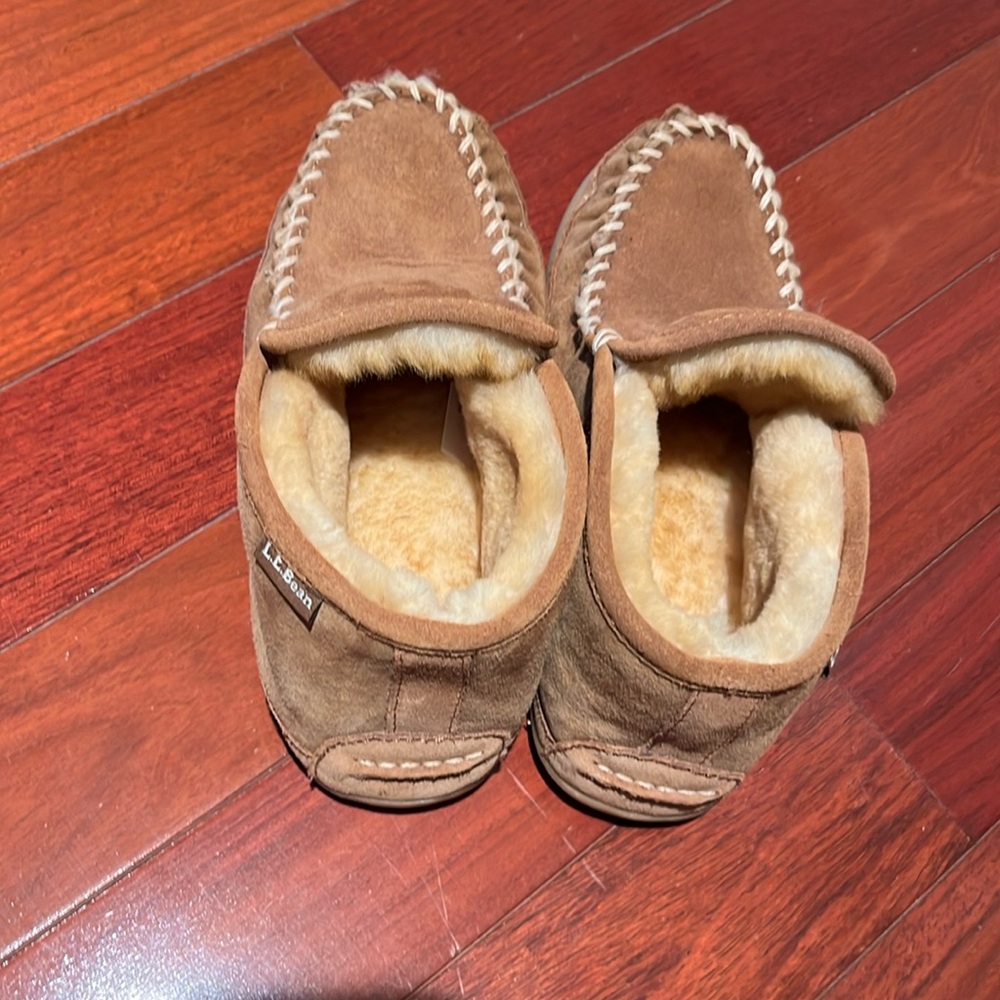 LLBean Women’s wicked good slippers boot moc suze 7 excellent condition